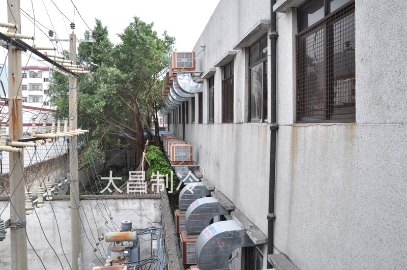 湖北某家五金廠環(huán)?？照{(diào)通風(fēng)降溫案例