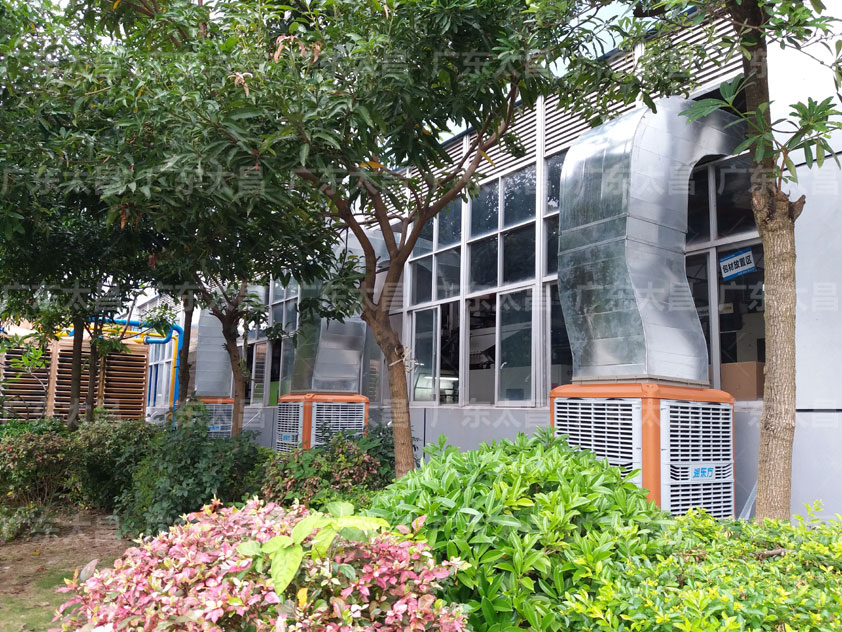 不知道大型廠房怎么降溫？看看環(huán)?？照{(diào)是怎么做到的