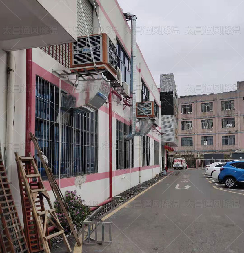 廠房高溫悶熱怎么辦？水冷空調(diào)車間降溫解決方案來解決