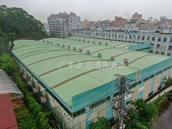 倉庫降溫通風(fēng)扇機(jī)互補方案