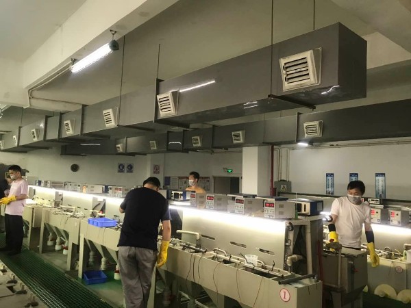 電鍍車間安裝環(huán)?？照{(diào)案例